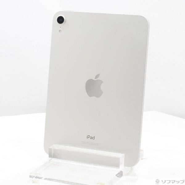 〔中古〕Apple(アップル) iPad mini 第6世代 64GB スターライト MK7P3J／A Wi-Fi〔352-ud〕 | 