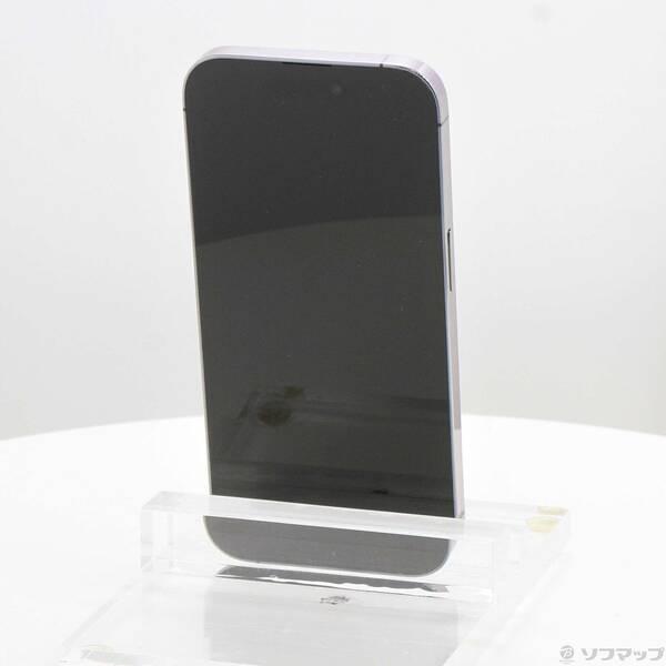 〔中古〕Apple(アップル) iPhone14 Pro 128GB ディープパープル MQ0F3J／A SIMフリー〔377-ud〕 |  | 02