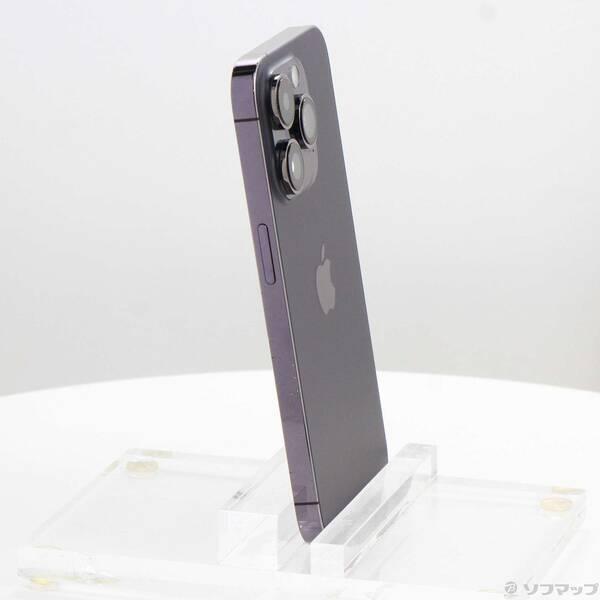 〔中古〕Apple(アップル) iPhone14 Pro 128GB ディープパープル MQ0F3J／A SIMフリー〔377-ud〕 |  | 03