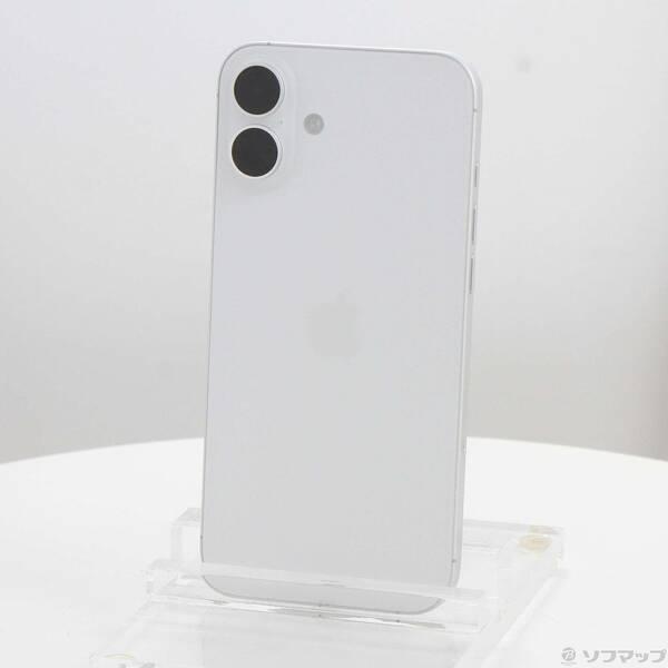 〔中古〕Apple(アップル) iPhone16 Plus 256GB ホワイト MXVH3J／A SIMフリー〔198-ud〕 | 
