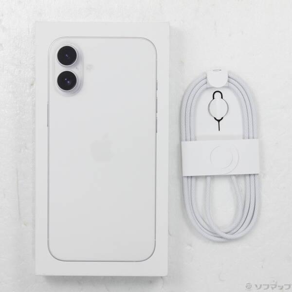 〔中古〕Apple(アップル) iPhone16 Plus 256GB ホワイト MXVH3J／A SIMフリー〔198-ud〕 |  | 04