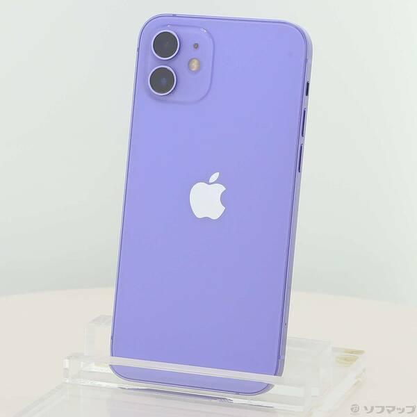 〔中古〕Apple(アップル) iPhone12 64GB パープル MJNH3J／A SIMフリー〔262-ud〕 | 