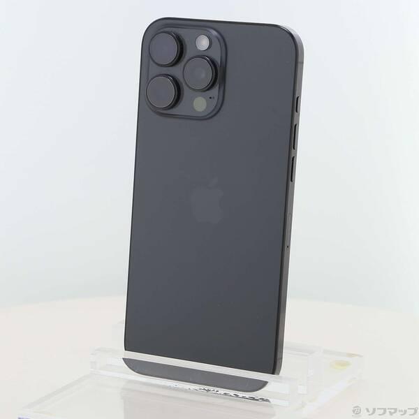 〔中古〕Apple(アップル) iPhone16 Pro Max 256GB ブラックチタニウム MYWG3J／A SIMフリー〔258-ud〕 | 