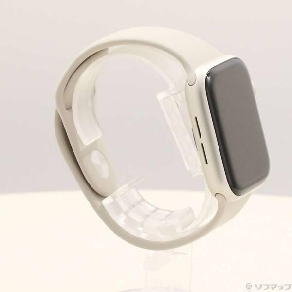 〔中古〕Apple(アップル) Apple Watch SE 第2世代 GPS 44mm スターライトアルミニウムケース スターライトスポーツバンド〔198-ud〕 |  | 03