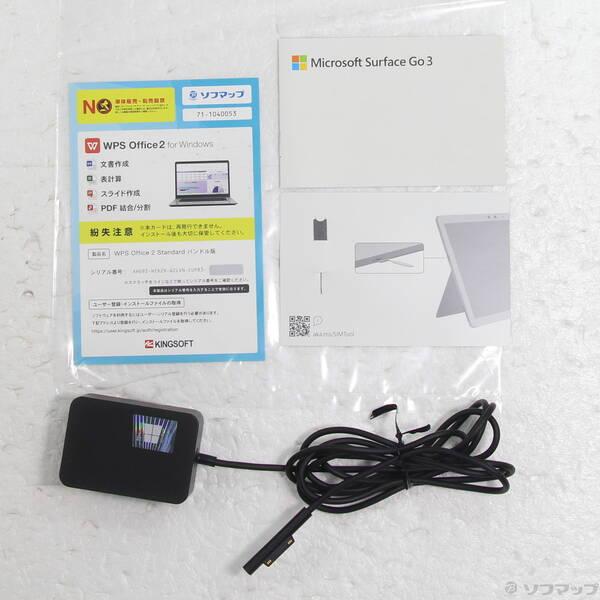 〔中古〕Microsoft(マイクロソフト) Surface Go3 LTE Advanced 〔Core i3／8GB／SSD128GB〕 8VI-00013 プラチナ〔297-ud〕 |  | 04