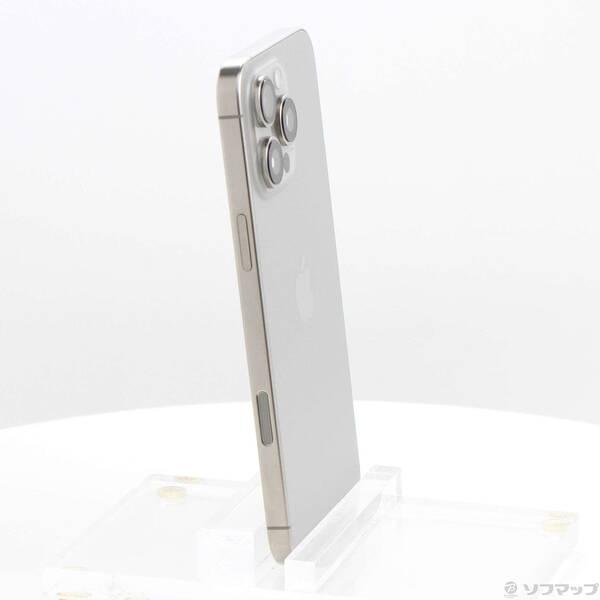 〔中古〕Apple(アップル) iPhone16 Pro Max 256GB ナチュラルチタニウム MYWK3J／A SIMフリー〔344-ud〕 |  | 03