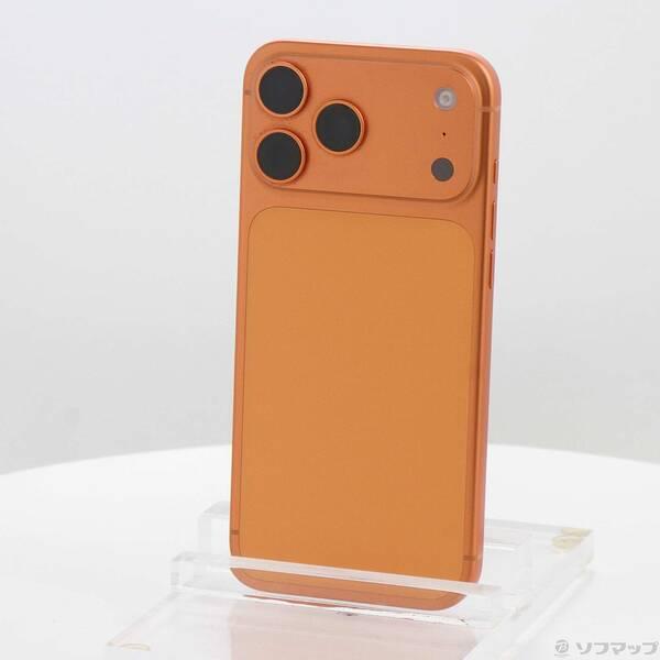 〔中古〕Apple(アップル) iPhone17 Pro Max 256GB コズミックオレンジ MFY94J／A SIMフリー〔258-ud〕 | 