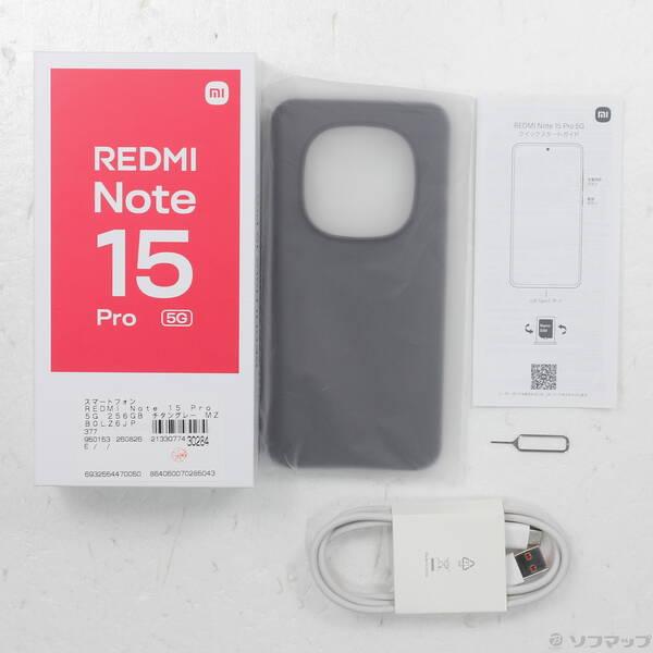 〔中古〕XIAOMI REDMI Note 15 Pro 5G 256GB チタングレー MZB0LZ6JP SIMフリー〔377-ud〕 |  | 04