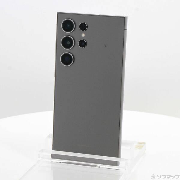 〔中古〕SAMSUNG(サムスン) Galaxy S24 Ultra 256GB チタニウムブラック SCG26 au SIMフリー〔348-ud〕 | 