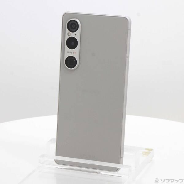〔中古〕SONY(ソニー) Xperia 1 VI 256GB プラチナシルバー SOG13 au SIMフリー〔198-ud〕 | 