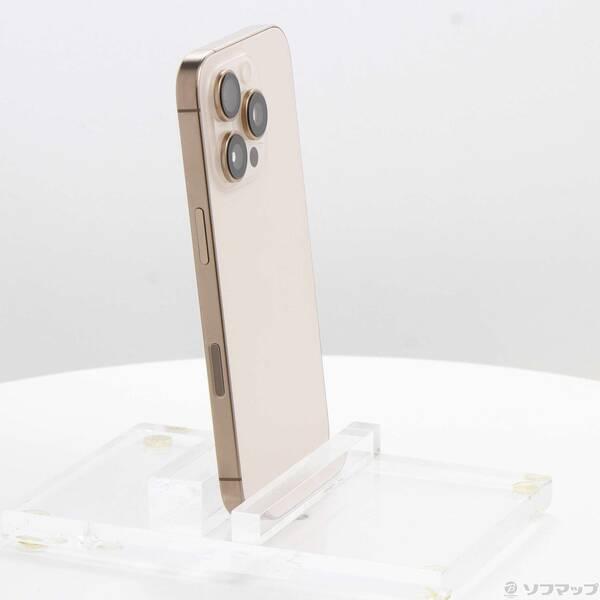 〔中古〕Apple(アップル) iPhone16 Pro 256GB デザートチタニウム MYN23J／A SIMフリー〔198-ud〕 |  | 03