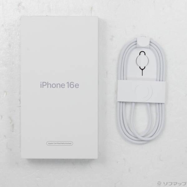 〔中古〕Apple(アップル) iPhone16e 128GB ブラック MD1Q4J／A SIMフリー〔198-ud〕 |  | 04