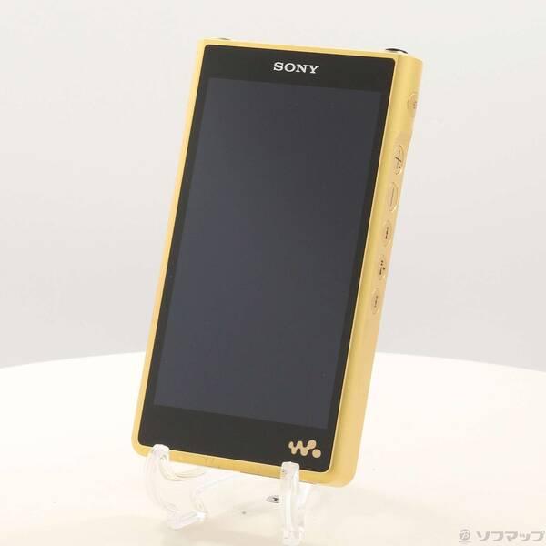 〔中古〕SONY(ソニー) 〔展示品〕 WALKMAN WM1ZM2 メモリ256GB+microSD ゴールド NW-WM1ZM2〔344-ud〕 | 