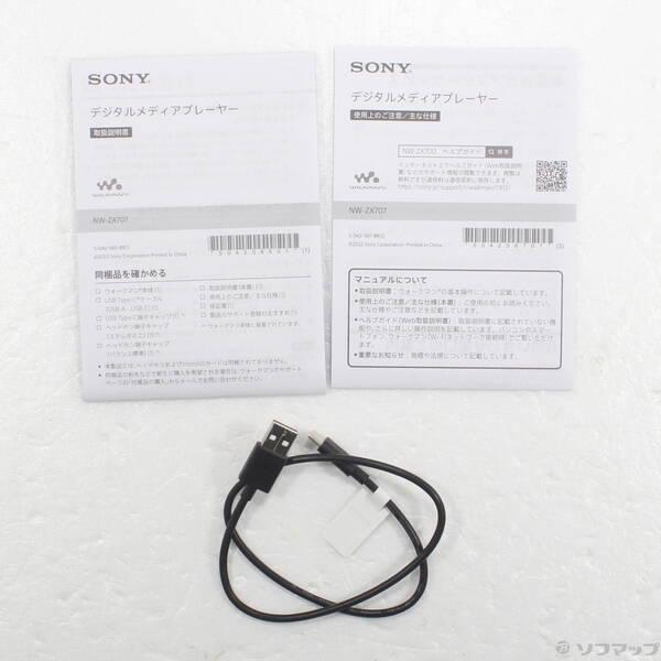 〔中古〕SONY(ソニー) 〔展示品〕 WALKMAN ZX707 メモリ64GB+microSD ブラック NW-ZX707〔262-ud〕 |  | 04