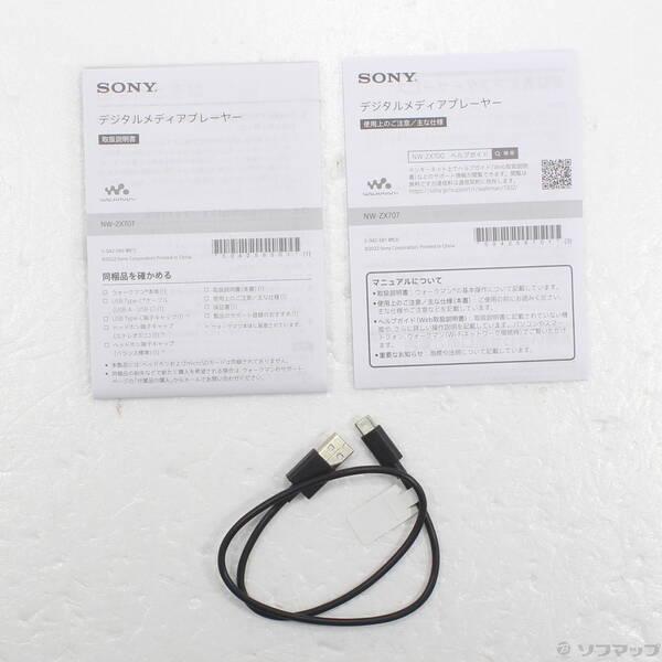 〔中古〕SONY(ソニー) 〔展示品〕 WALKMAN ZX707 メモリ64GB+microSD ブラック NW-ZX707〔198-ud〕 |  | 04