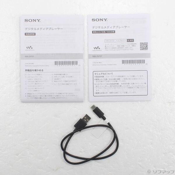〔中古〕SONY(ソニー) 〔展示品〕 WALKMAN ZX707 メモリ64GB+microSD ブラック NW-ZX707〔198-ud〕 |  | 04