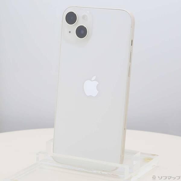 〔中古〕Apple(アップル) iPhone14 Plus 128GB スターライト MQ4D3J／A SIMフリー〔344-ud〕 | 
