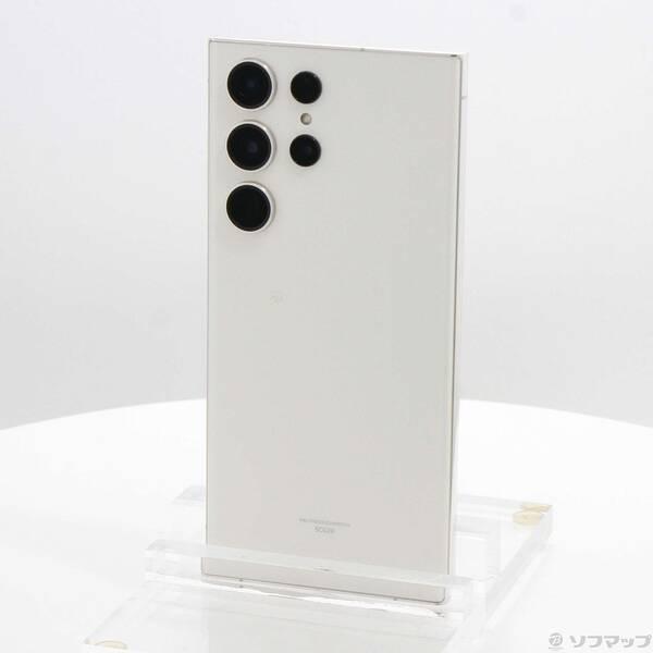 〔中古〕SAMSUNG(サムスン) Galaxy S23 Ultra 256GB クリーム SCG20 au SIMフリー〔258-ud〕 | 