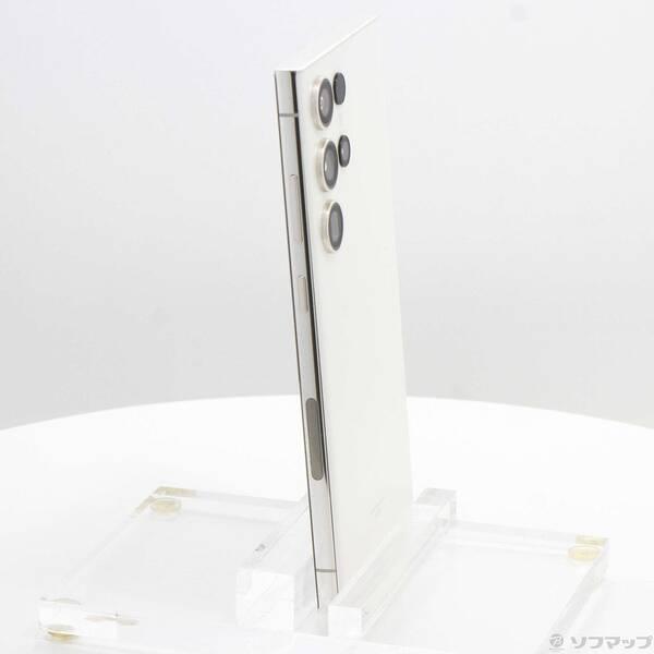 〔中古〕SAMSUNG(サムスン) Galaxy S23 Ultra 256GB クリーム SCG20 au SIMフリー〔258-ud〕 |  | 03