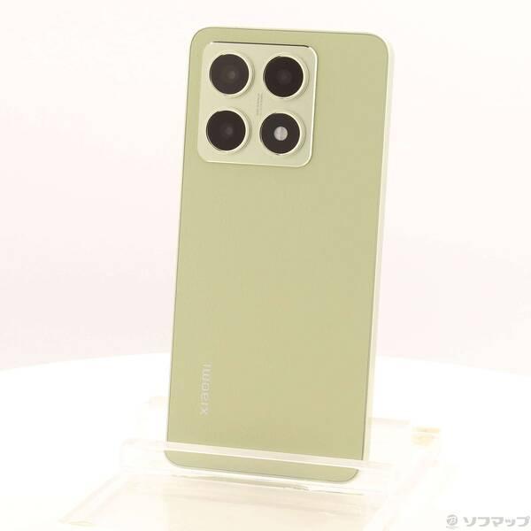 〔中古〕Xiaomi(シャオミ) Xiaomi 14T 256GB レモングリーン XIG07 au SIMフリー〔262-ud〕 | 