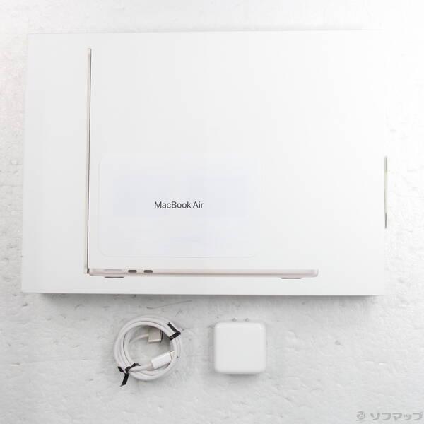 〔中古〕Apple(アップル) MacBook Air 13.6-inch Late-2024 MC8P4J／A Apple M3 8コアCPU_10コアGPU 24GB SSD1TB スターライト 〔26.3 Tahoe〕〔258-ud〕 |  | 04