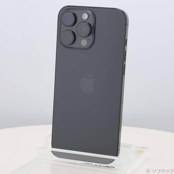 〔中古〕Apple(アップル) iPhone16 Pro Max 256GB ブラックチタニウム MYWG3J／A SIMフリー〔198-ud〕 | 