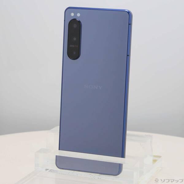 〔中古〕SONY(ソニー) Xperia 5 IV 128GB ブルー SO-54C docomo SIMフリー〔269-ud〕 | 