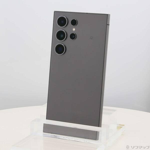 〔中古〕SAMSUNG(サムスン) Galaxy S24 Ultra 256GB チタニウムブラック SCG26 au SIMフリー〔348-ud〕 | 