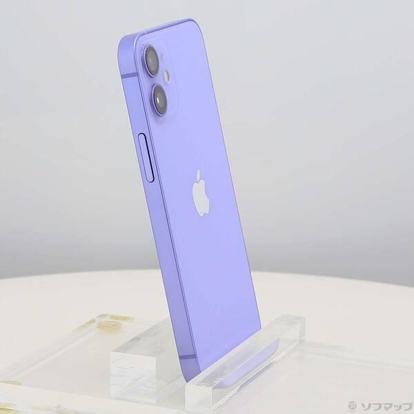 〔中古〕Apple(アップル) iPhone12 mini 64GB パープル MJQC3J／A SIMフリー〔198-ud〕 |  | 03