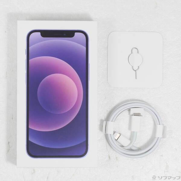 〔中古〕Apple(アップル) iPhone12 mini 64GB パープル MJQC3J／A SIMフリー〔198-ud〕 |  | 04
