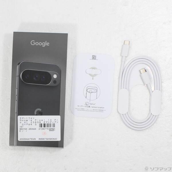 〔中古〕GOOGLE(グーグル) Google Pixel 10 Pro XL 256GB オブシディアン GYPW4 SIMフリー〔262-ud〕 |  | 04