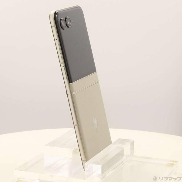 〔中古〕Motorola(モトローラ) motorola razr 50 512GB サンドクリーム PB230001JP SIMフリー〔348-ud〕 |  | 03