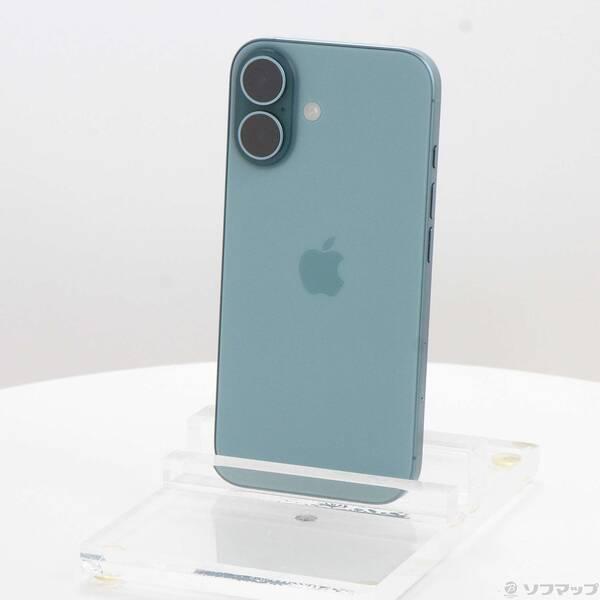 〔中古〕Apple(アップル) iPhone16 256GB ティール MYE13J／A SIMフリー〔269-ud〕 | 
