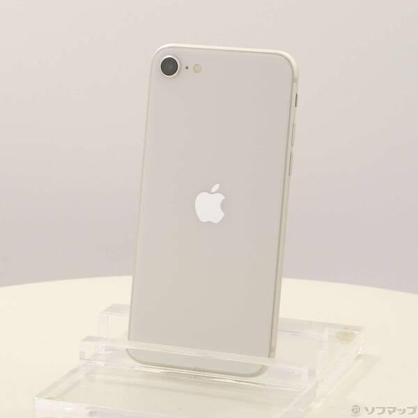 〔中古〕Apple(アップル) iPhone SE 第3世代 64GB スターライト MMYD3J／A SIMフリー〔196-ud〕 | 