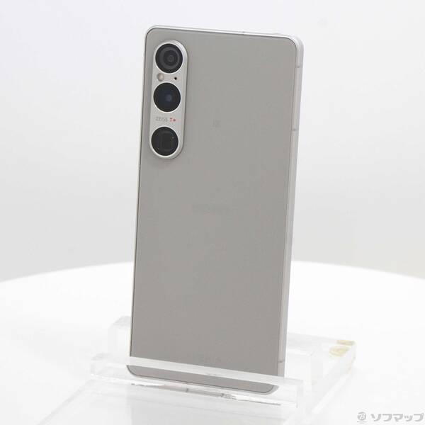 〔中古〕SONY(ソニー) Xperia 1 VI 256GB プラチナシルバー SOG13 au SIMフリー〔344-ud〕 | 
