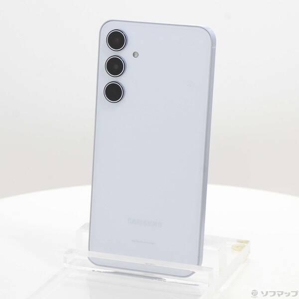 〔中古〕SAMSUNG(サムスン) Galaxy A55 5G 128GB オーサムアイスブルー SCG27 au SIMフリー〔348-ud〕 | 