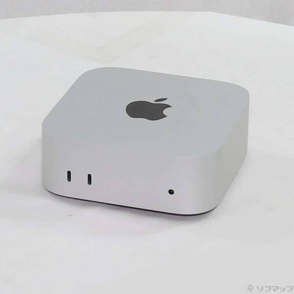〔中古〕Apple(アップル) Mac mini Late-2024 MU9D3J／A Apple M4 10コアCPU_10コアGPU 16GB SSD256GB シルバー 〔26.3 Tahoe〕〔198-ud〕 | 