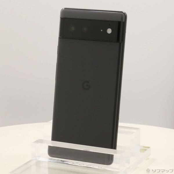 〔中古〕GOOGLE(グーグル) Google Pixel 6 128GB ストーミーブラック GOSAN1 SIMフリー〔352-ud〕 | 