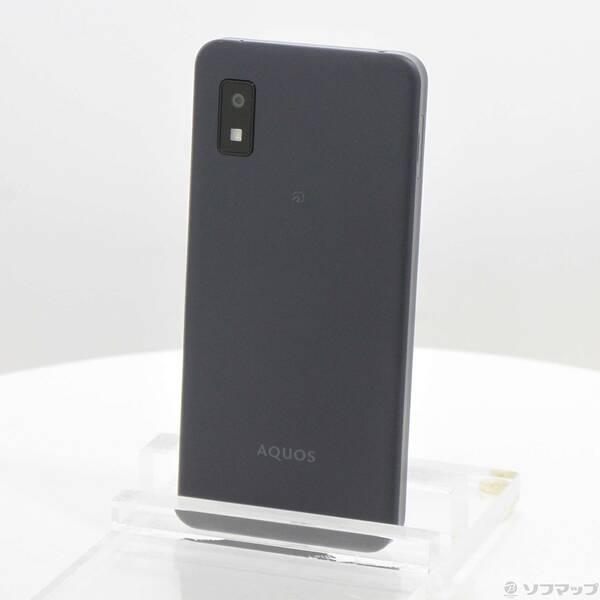 〔中古〕ワイモバイル AQUOS wish3 64GB ブラック A302SH Y!mobile SIMフリー〔196-ud〕 | 
