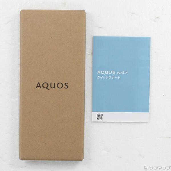 〔中古〕ワイモバイル AQUOS wish3 64GB ブラック A302SH Y!mobile SIMフリー〔196-ud〕 |  | 04