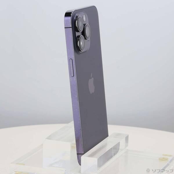 〔中古〕Apple(アップル) iPhone14 Pro Max 256GB ディープパープル MQ9E3J／A SIMフリー〔348-ud〕 |  | 03