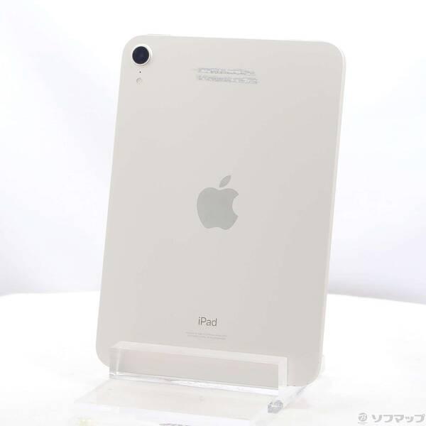 〔中古〕Apple(アップル) iPad mini 第6世代 64GB スターライト MK7P3J／A Wi-Fi〔295-ud〕 | 