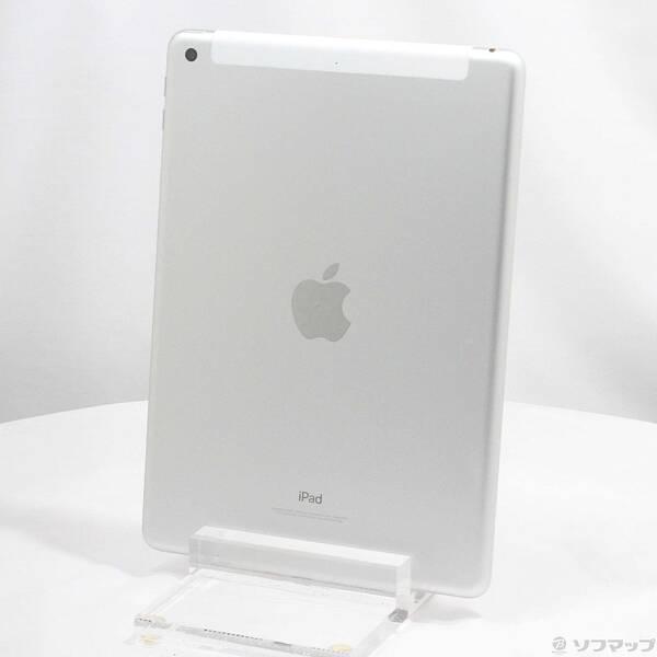 〔中古〕Apple(アップル) iPad 第6世代 128GB シルバー MR732J／A auロック解除SIMフリー〔377-ud〕 | 