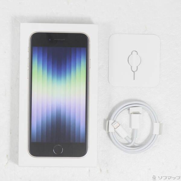 〔中古〕Apple(アップル) iPhone SE 第3世代 64GB スターライト MMYD3J／A SIMフリー〔349-ud〕 |  | 04