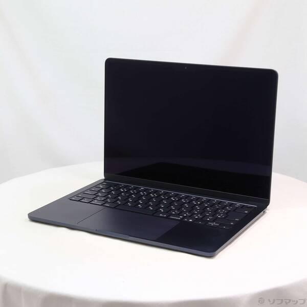 〔中古〕Apple(アップル) MacBook Air 13.6-inch Early-2025 MW123J／A Apple M4 10コアCPU_8コアGPU 16GB SSD256GB ミッドナイト 〔26.3 Tahoe〕〔258-ud〕 | 