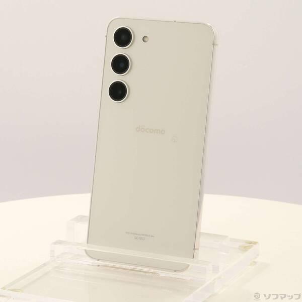 〔中古〕SAMSUNG(サムスン) Galaxy S23 256GB クリーム SC-51D docomo SIMフリー〔348-ud〕 | 
