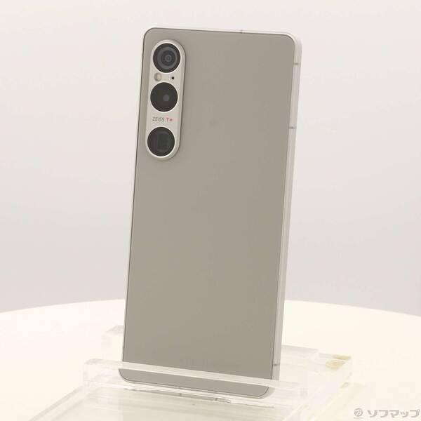 〔中古〕SONY(ソニー) Xperia 1 VI 256GB プラチナシルバー SOG13 au SIMフリー〔269-ud〕 | 