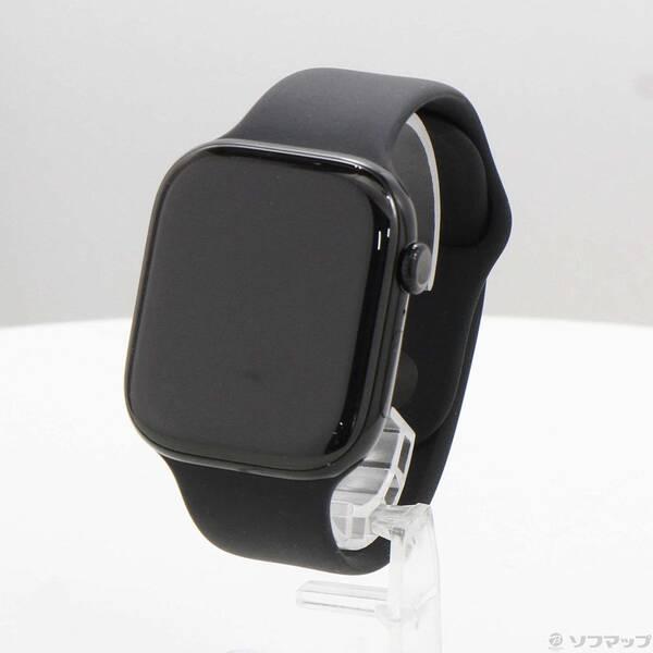 〔中古〕Apple(アップル) Apple Watch Series 11 GPS + Cellular 46mm ジェットブラックアルミニウムケース ブラックスポーツバンド〔297-ud〕 | 