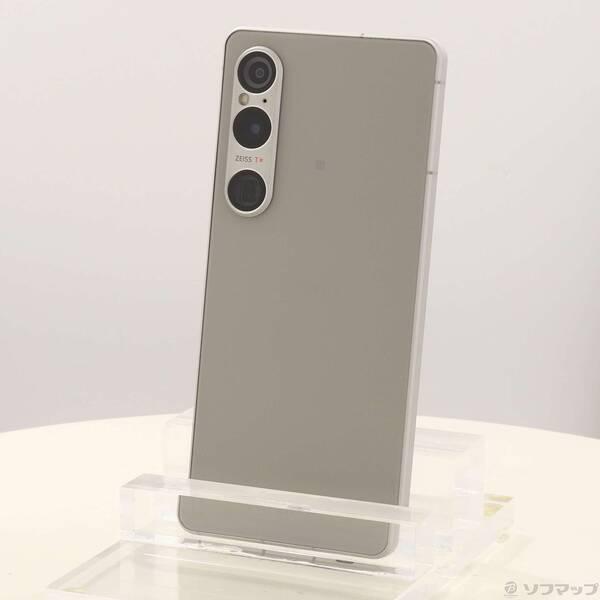 〔中古〕SONY(ソニー) Xperia 1 VI 256GB プラチナシルバー SOG13 au SIMフリー〔262-ud〕 | 