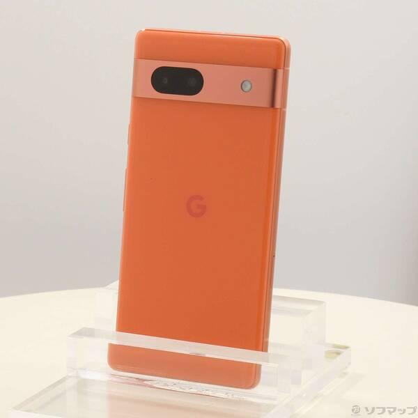 〔中古〕GOOGLE(グーグル) Google Pixel 7a 128GB コーラル GA04438-JP SIMフリー〔258-ud〕 | 